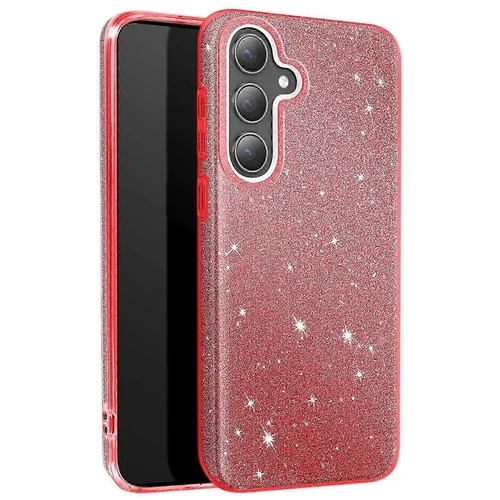 Samsung Galaxy A14 5G telefontok - Larte shiny - bordó csillámos hátlap tok ﻿