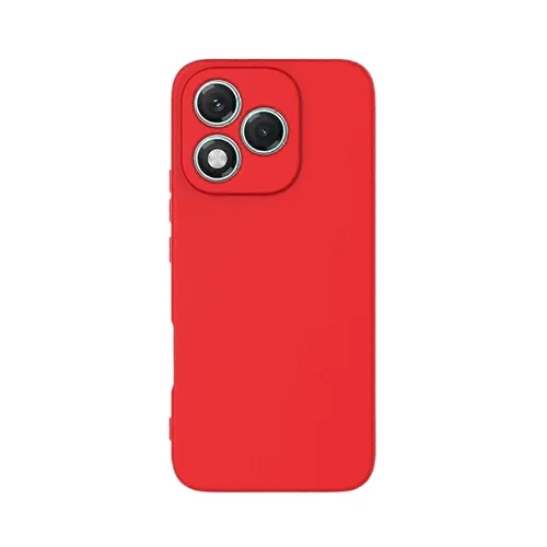 Honor 400 Lite 5G - PASTEL - piros szilikon hátlap tok