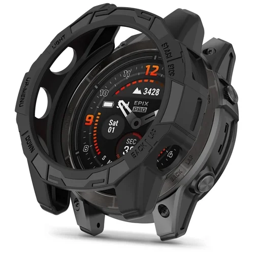 GARMIN FENIX 7X / 7X PRO - Tech-Protect Defense AIR - fekete védőtok