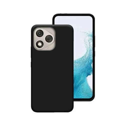 Telefontok Honor 400 Pro 5G  - fekete szilikon hátlap tok