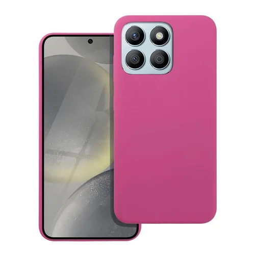 Honor X8c telefontok - hot pink szilikon hátlap tok ﻿