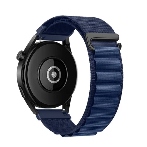 Samsung Galaxy Watch FE okosóra szíj - F- Design FS05 - kék szövet szíj (szíj szélesség: 20 mm)