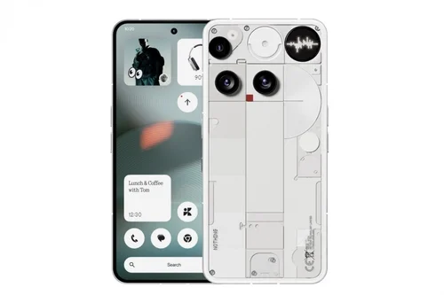 Nothing Phone (3) telefontok - átlátszó szilikon hátlap tok