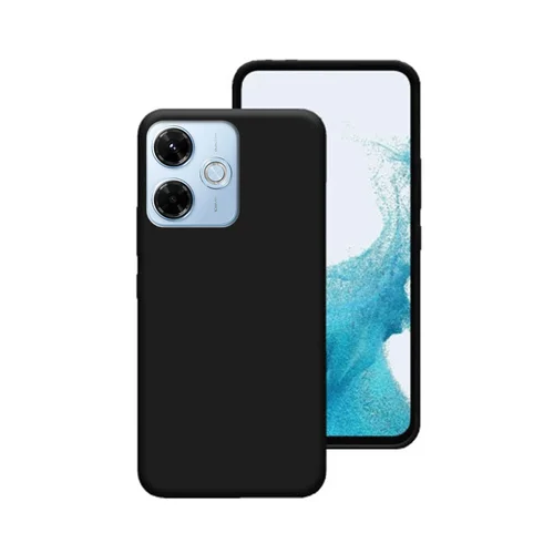 Xiaomi Redmi 13x telefontok - fekete szilikon hátlap tok