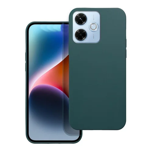 Xiaomi Redmi 13x telefontok - zöld szilikon hátlap tok