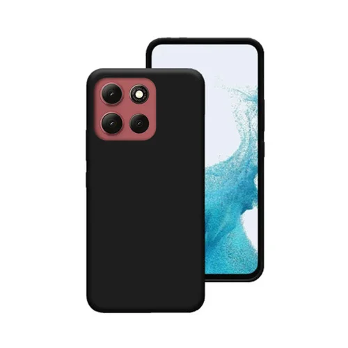 Telefontok Motorola Moto G86 5G - fekete szilikon hátlap tok