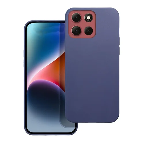 Telefontok Motorola Moto G86 5G - kék szilikon hátlap tok