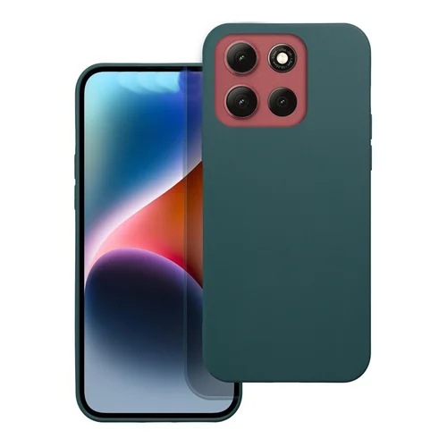 Telefontok Motorola Moto G86 5G - zöld szilikon hátlap tok