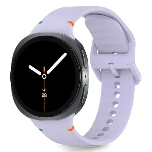 SAMSUNG GALAXY WATCH 8 / CLASSIC (40 / 44 / 46 MM) - TECH-PROTECT Sport - lila szilikon szíj