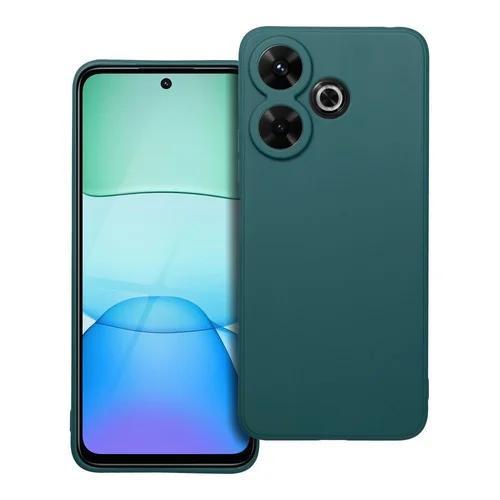 Telefontok Xiaomi Redmi 13 - zöld szilikon hátlap tok