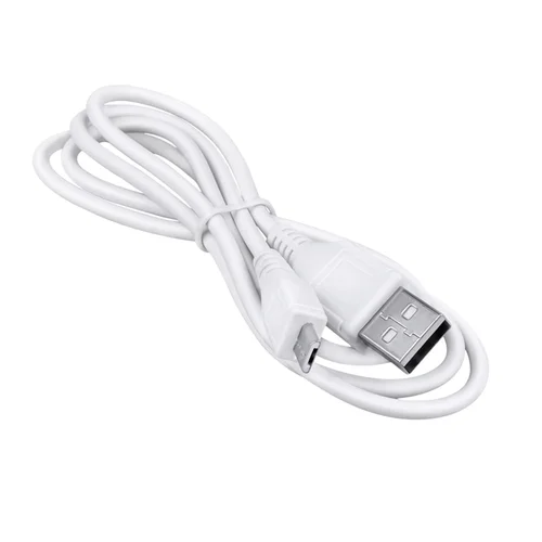 Kábel: USB / MicroUSB fehér kábel 1m, 2A