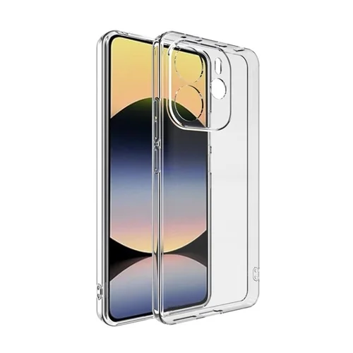 Telefontok Xiaomi Redmi Note 14 4G / LTE - 2mm-es átlátszó szilikon hátlap tok