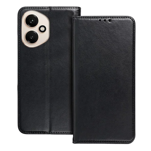 Telefontok Honor 400 5G - Smart Magnetic fekete szilikon keretes mágneses könyvtok