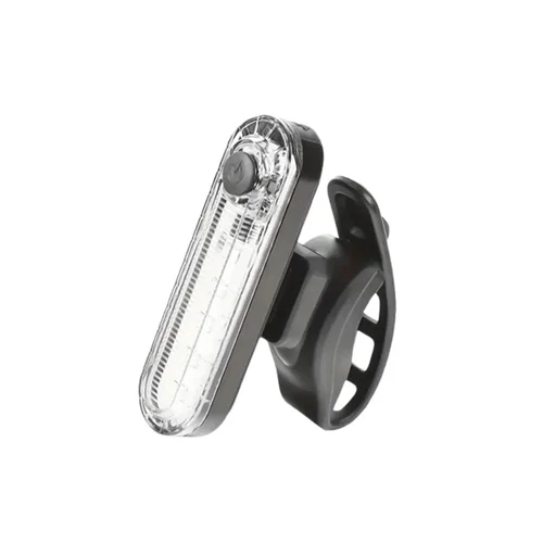 Biciklis kiegészítő: Kerékpár LED-es első lámpa, fehér fényű, újratölthető