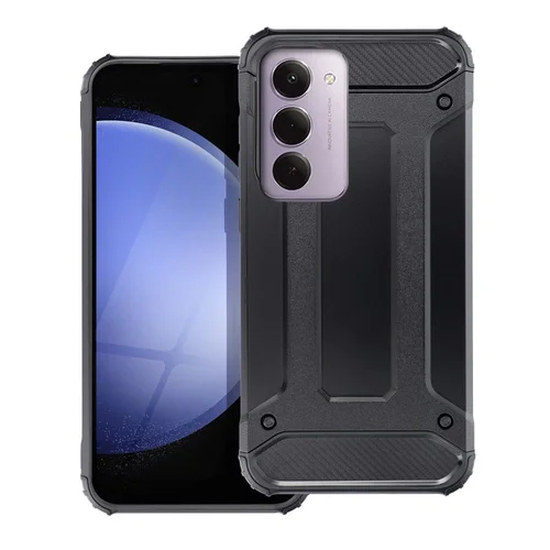 Telefontok Xiaomi Redmi 15 4G/LTE - Defender II fekete ütésálló hátlap tok