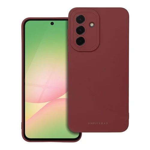 Telefontok Samsung Galaxy A17 5G - ROAR burgundy szilikon hátlap tok