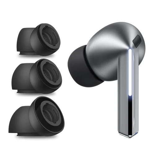 Samsung Galaxy Buds 3 Pro: TECH-PROTECT - fülhallgató gumiharang 3 pár szilikon, szürke