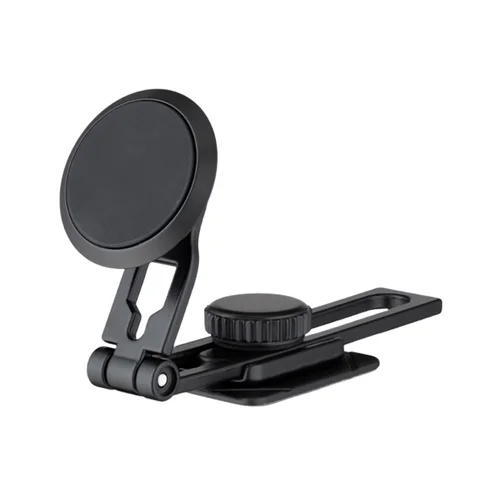 Autós tartó Qualo - műszerfalra rögzíthető, mágneses autós tartó, fekete