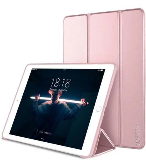 Tablettok iPad Air / iPad 9.7 (2017) / iPad 9.7 (2018) - Rosegold smart case