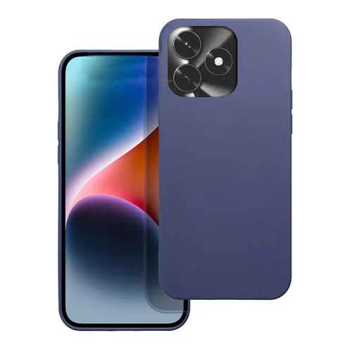 Telefontok Honor X5c Plus - kék szilikon hátlap tok