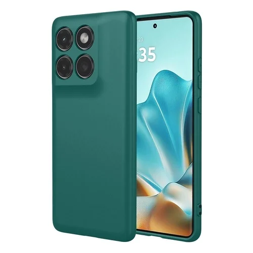 Telefontok Motorola Edge 60 Fusion 5G - zöld szilikon hátlap tok