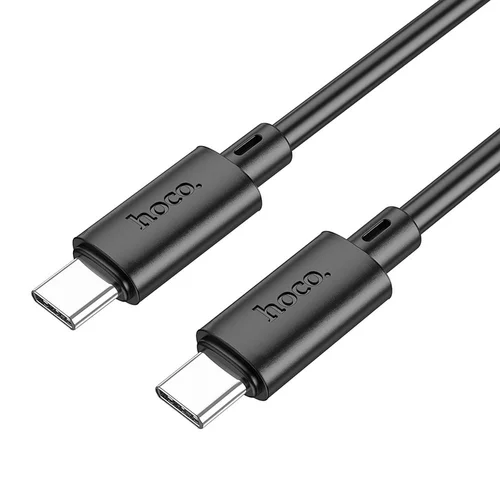 Kábel HOCO X88 - Type-C / Type-C (USB-C) fekete gyorstöltő kábel 1m, 3A, 60W