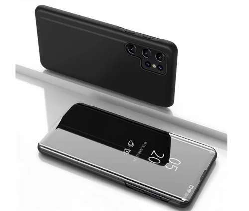 Telefontok Samsung Galaxy S25 Ultra - Fekete Clear View Tok