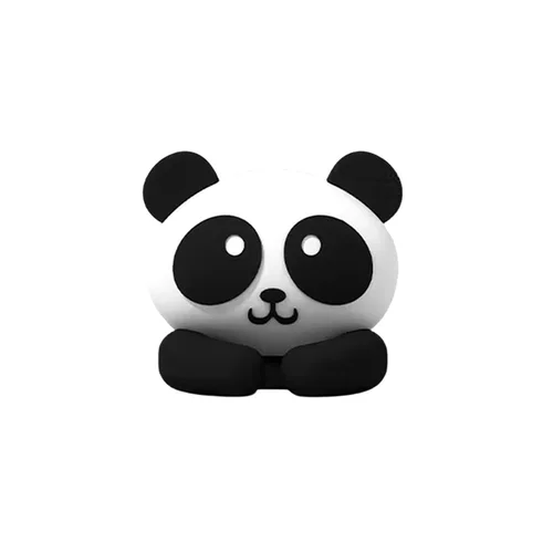 Univerzális panda maci kábelrendező, szilikon, ragasztható
