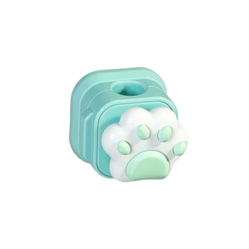 Univerzális mancs figurás, mágneses kábelrendező, zöld, ragasztható