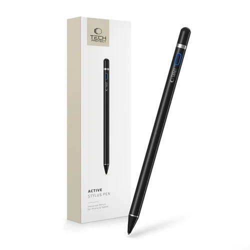 TECH-PROTECT ACTIVE STYLUS PEN - aktív érintőceruza tablethez, fekete