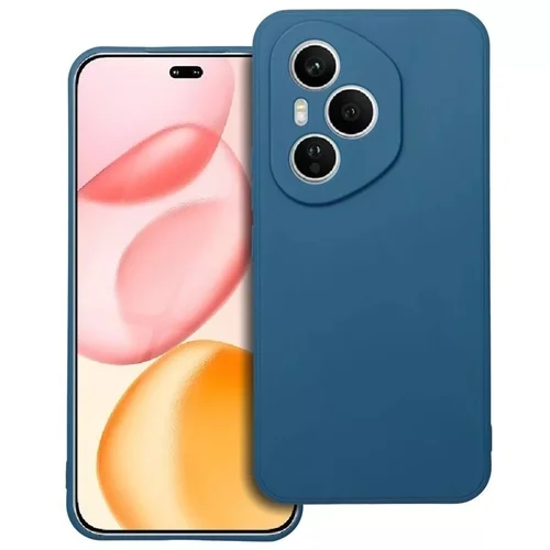 Telefontok Honor 400 Pro - kék szilikon hátlap tok