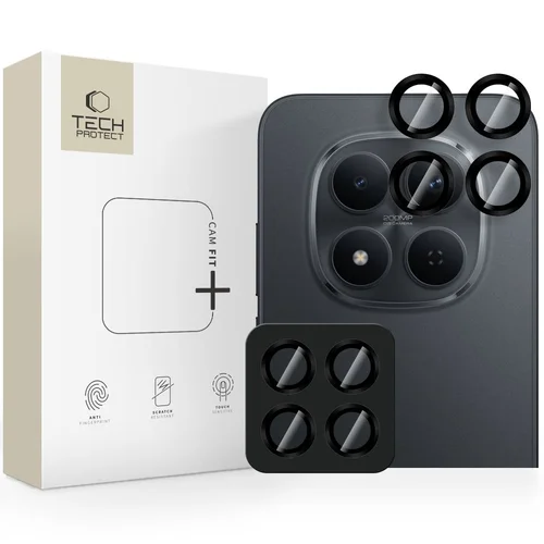 Xiaomi Poco M8 Pro - kamera üvegfólia fekete kerettel