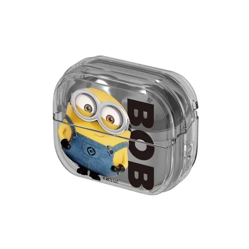 Buds tartó: Minyonok Bob - Samsung Galaxy Buds3 / 3 FE / 3 Pro átlátszó tok