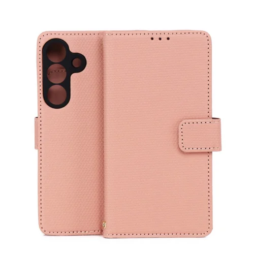 Telefontok Samsung Galaxy S26 - Smart Triangle - pink mágneses könyvtok