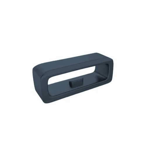 Okosóra szíj bújtató - 22 mm széles, szürkéskék szilikon (1db)