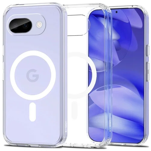 Telefontok Google Pixel 10a - Tech-Protect Flexair Hybrid - MagSafe kompatibilis átlátszó műanyag hátlap tok, szilikon kerettel