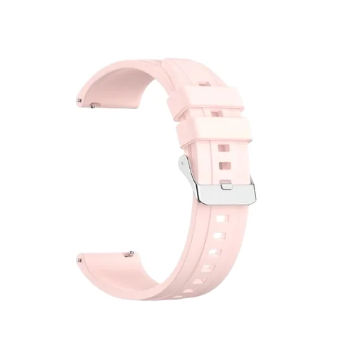 Okosóra szíj - Huawei Watch GT 5 (46 mm) - pink szilikon szíj (22 mm)