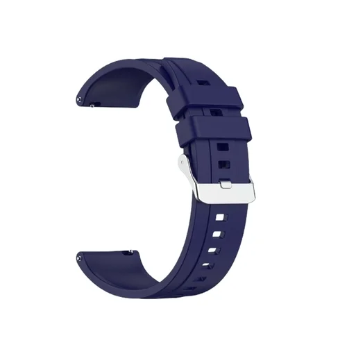 Okosóra szíj - Xiaomi Watch S4 / Watch S4 Sport - sötétkék szilikon szíj (22 mm)