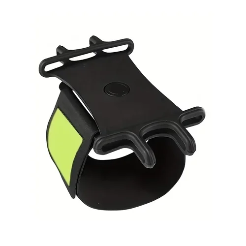 Univerzális telefontartó sport csuklópánt, fekete/zöld