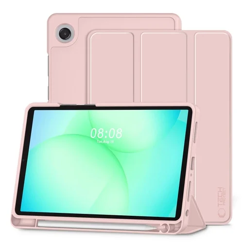 Tablettok Samsung Galaxy Tab A9+ Plus 11.0 X210 / X216 - pink smart case tablet tok, ceruza tartóval
