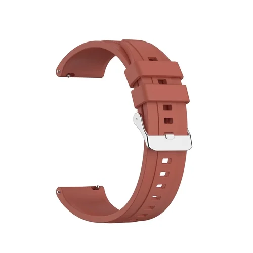 Okosóra szíj - Xiaomi Watch 2 / 2 Pro - téglavörös szilikon szíj (22 mm)