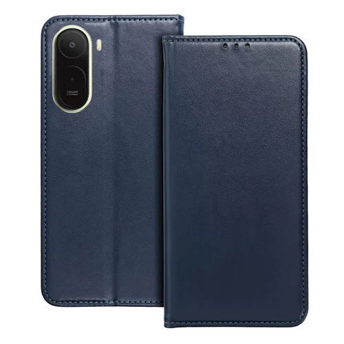 Telefontok Xiaomi Redmi A7 Pro - Smart Magnetic kék szilikon keretes mágneses könyvtok