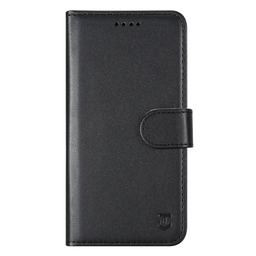 Telefontok Xiaomi 17 - Tactical Field fekete szilikon keretes könyvtok mágneses ráhajtófüllel