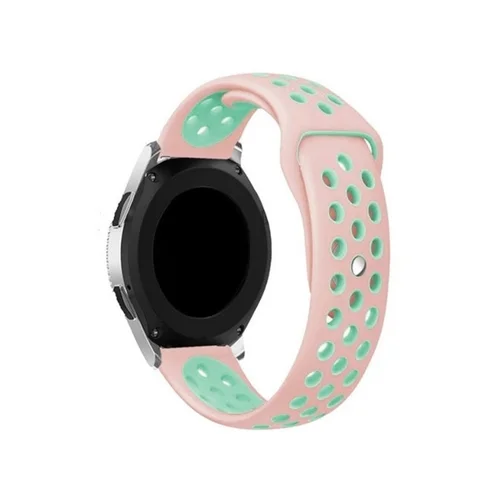 Okosóra szíj - Xiaomi Watch 2 / 2 Pro - Tactical pink/türkiz szilikon szíj (22 mm)