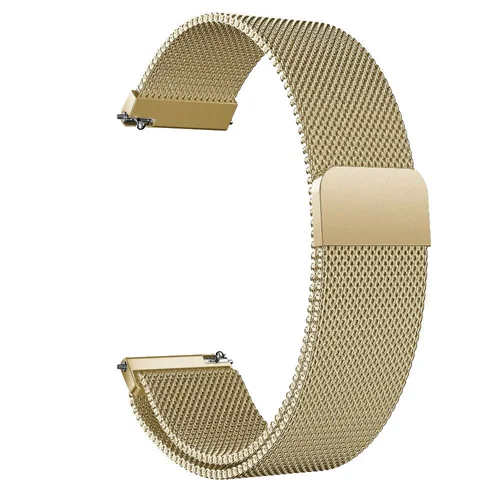 Okosóra szíj - Samsung Galaxy Watch6 / Watch6 Classic - Tactical arany fém szíj (20 mm)
