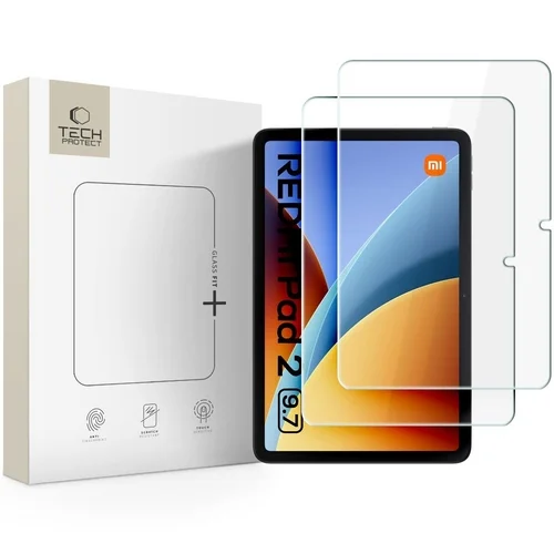 Üvegfólia XIAOMI Redmi Pad 2 (9,7 coll) - Premium Pro+ üvegfólia (2db) (érintő ceruzával kompatibilis)