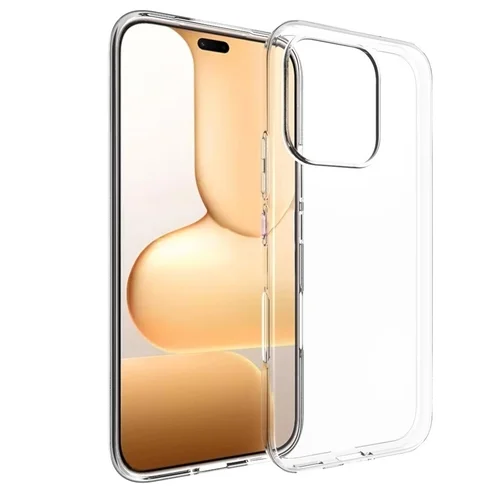 Telefontok Honor 600e 5G - átlátszó szilikon hátlap tok