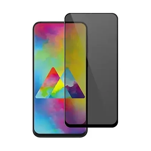 Üvegfólia Honor 600 5G - betekintésvédő üvegfólia fekete kerettel