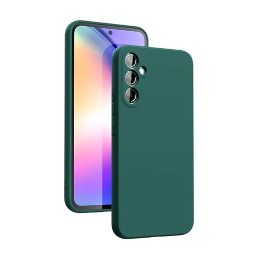 Telefontok Samsung Galaxy S26 FE - zöld szilikon hátlap tok