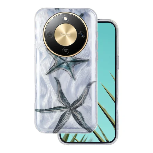 Telefontok Honor Magic8 Lite - Ultra Trendy Summer - tengericsillag mintás hátlap tok
